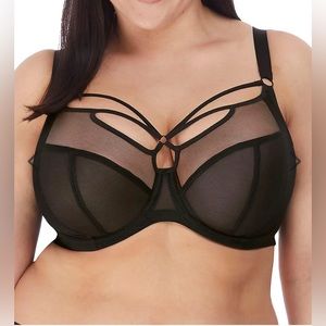 Elomi Sachi Caged Plunge Underwire Bra US size 42K